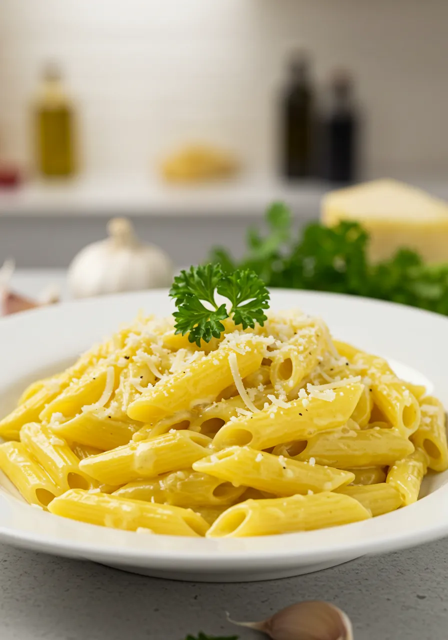 Ultimate Creamy Garlic Pasta